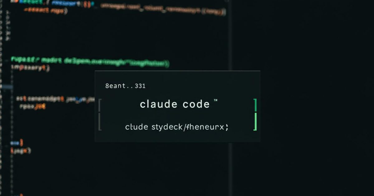 Terminal de développeur affichant le CLI Claude Code en cours d exécution sur macOS - illustration tutoriel d installation